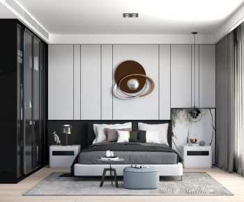 Modern Bedroom-ID:876576245