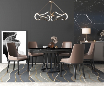 Modern Dining Table And Chairs-ID:803356288