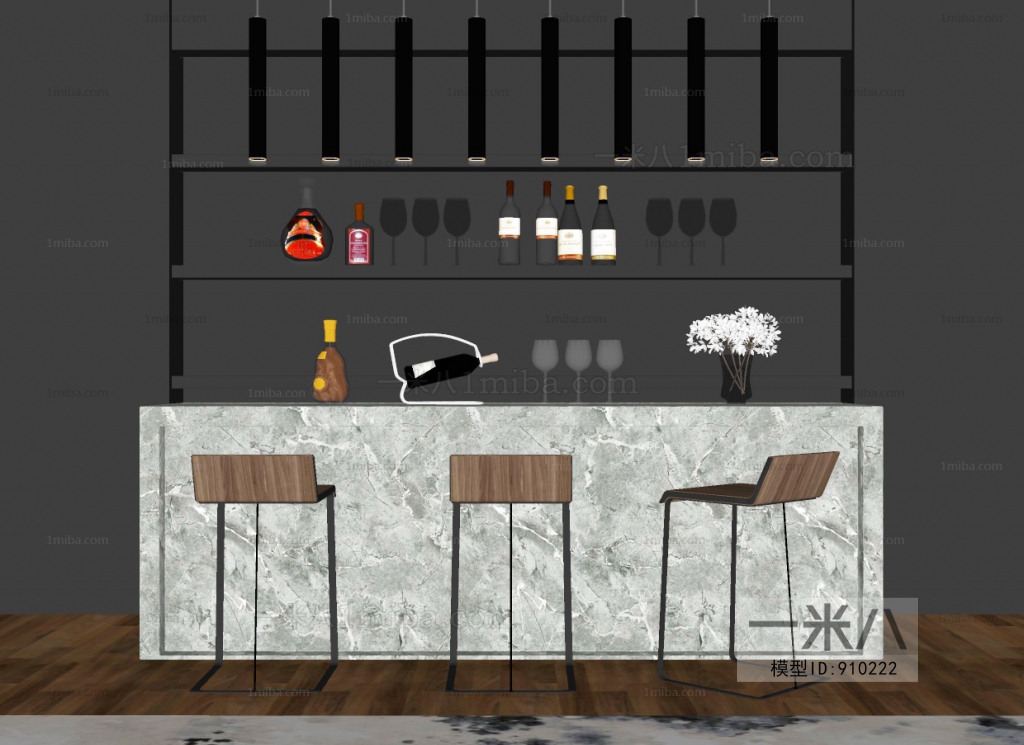 Modern Counter Bar