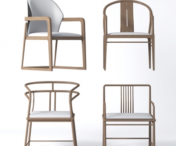 New Chinese Style Single Chair-ID:711311757