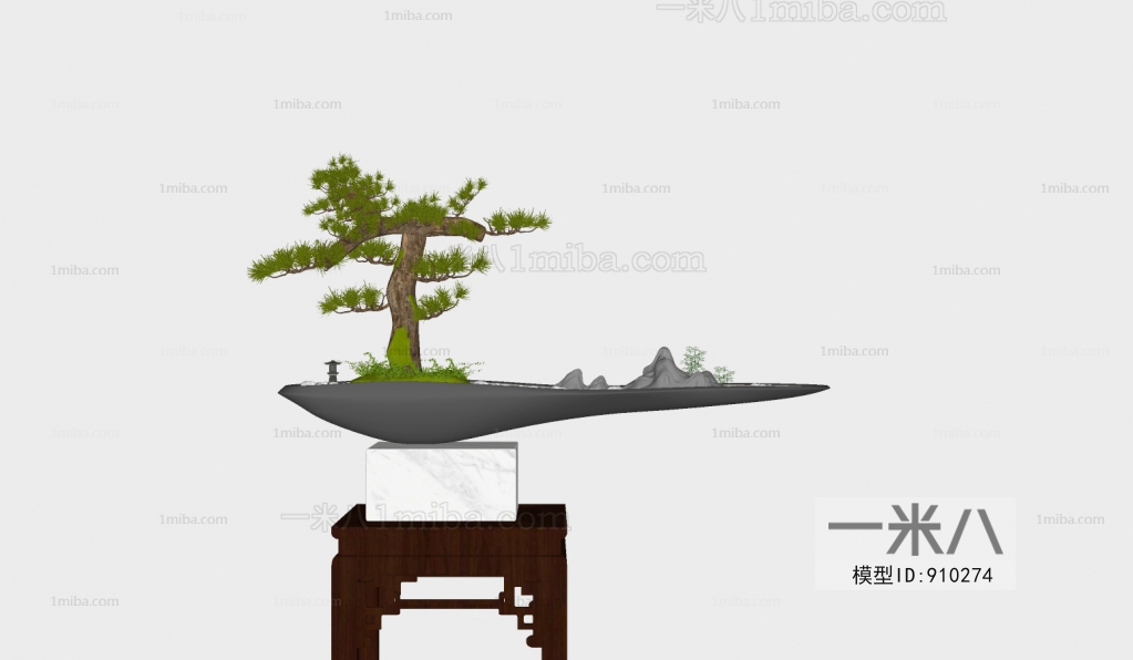 New Chinese Style Bonsai