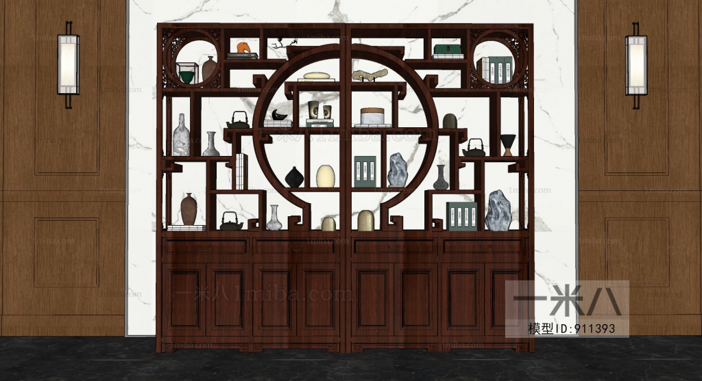 New Chinese Style Antique Rack