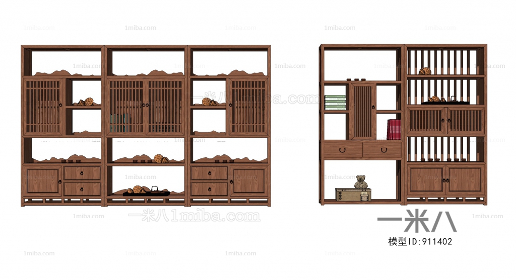 New Chinese Style Antique Rack