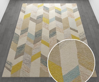 北欧现代简约风格方形地毯 (55)-ID:676487656