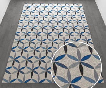 -现代风格方形地毯-ID:490095879