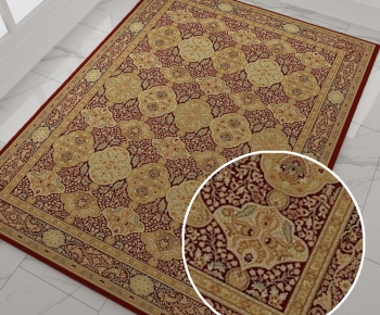 欧式方形花纹地毯 (44)-ID:872426137