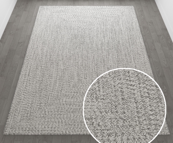 现代方形地毯-ID:101599977