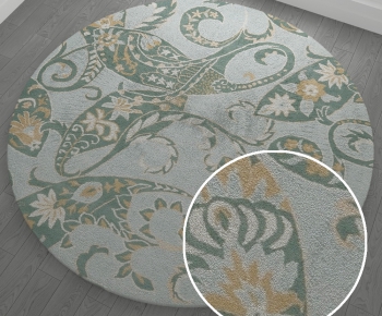 圆形地毯 ()-ID:256580732