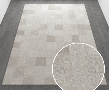 -现代风格方形地毯-ID:214002882