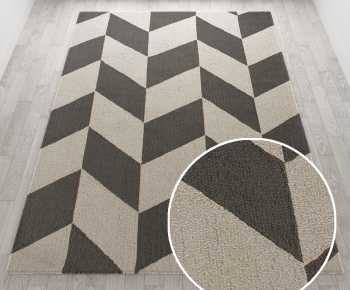 北欧现代简约风格方形地毯 (25)-ID:872525196