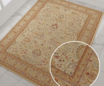 欧式方形花纹地毯 (71)-ID:958986246