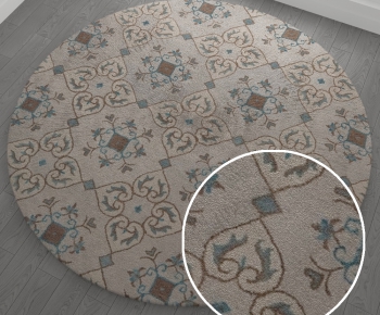圆形地毯 ()-ID:124308824