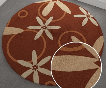 圆形地毯 ()-ID:765493997