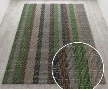 -现代风格方形地毯-ID:214247277
