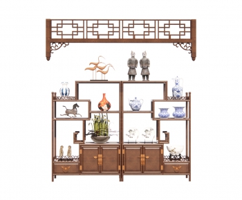 New Chinese Style Antique Rack-ID:866542185