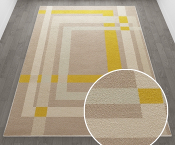 现代方形地毯 ()-ID:176005533