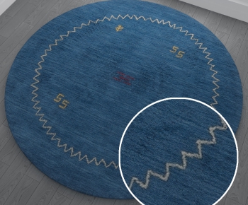 圆形地毯 ()-ID:591260458