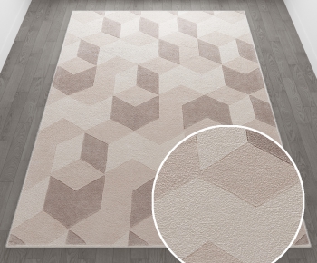 现代方形地毯 ()-ID:155350525