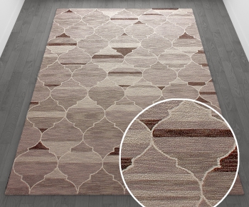-现代风格方形地毯-ID:695166154