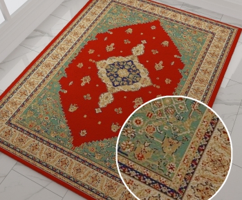 欧式方形花纹地毯 (60)-ID:351769431