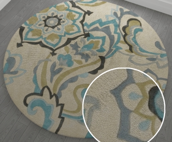 圆形地毯 ()-ID:458801336