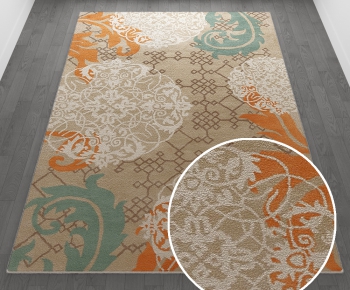 -现代风格方形地毯-ID:713688596