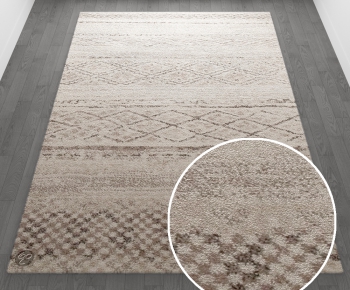北欧现代简约风格方形地毯 (11)-ID:331112455
