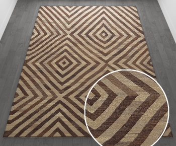 -现代风格方形地毯-ID:713449486