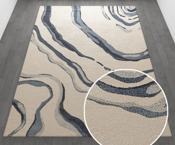 北欧现代简约风格方形地毯 (31)-ID:480086971