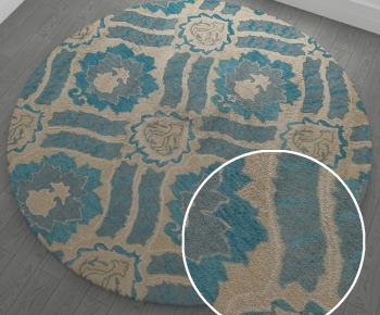 圆形地毯 ()-ID:307081735