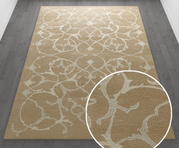 -现代风格方形地毯-ID:667483548