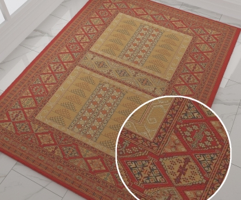 欧式方形花纹地毯 (40)-ID:473260179