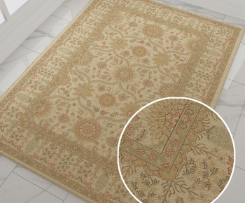 欧式方形花纹地毯 (42)-ID:556332941