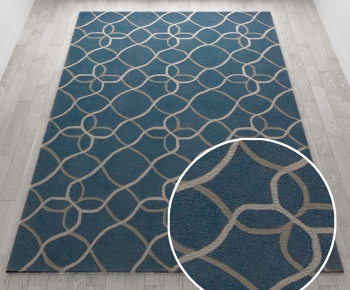 现代方形地毯 ()-ID:778609884