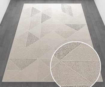 北欧现代简约风格方形地毯 (40)-ID:475469893