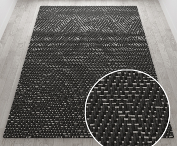 -现代风格方形地毯-ID:199428685
