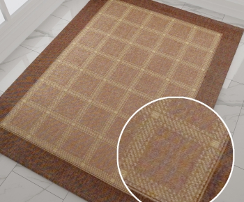 欧式方形花纹地毯 (9)-ID:102078277