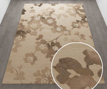 -现代风格方形地毯-ID:250108821