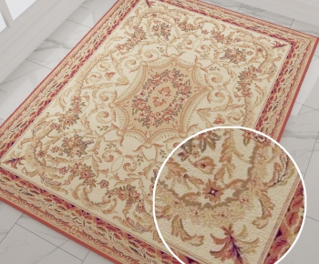 欧式方形花纹地毯 (76)-ID:921373313