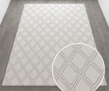 北欧现代简约风格方形地毯 (17)-ID:261339194