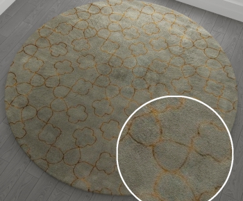 圆形地毯 ()-ID:988501461