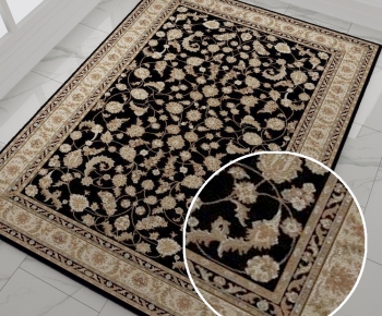 欧式方形花纹地毯 (83)-ID:655388445