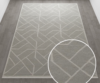 北欧现代简约风格方形地毯 (18)-ID:337532579