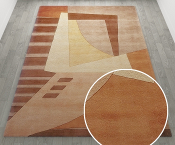 -现代风格方形地毯-ID:201246131
