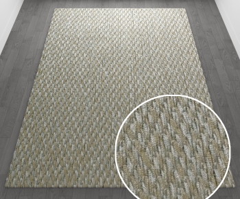 -现代风格方形地毯-ID:104006442