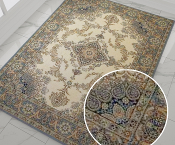 欧式方形花纹地毯 (16)-ID:691478988