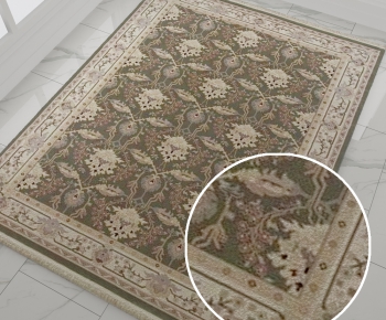 欧式方形花纹地毯 (10)-ID:683866841