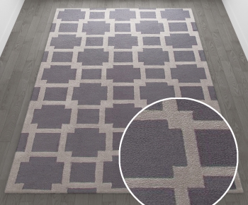 现代方形地毯 ()-ID:797046492