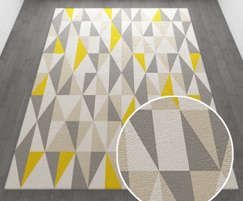 北欧现代简约风格方形地毯 (37)-ID:769710343