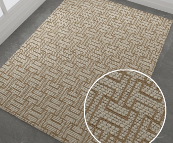 爱马仕现代方形花纹地毯(18)-ID:860536989